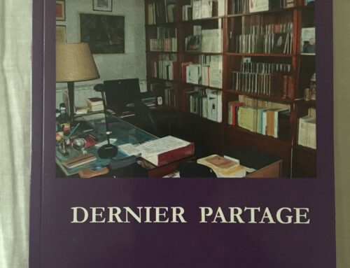 « Dernier partage » (Gilbert Jaccon éditions) de Paul Fabre (édition posthume)